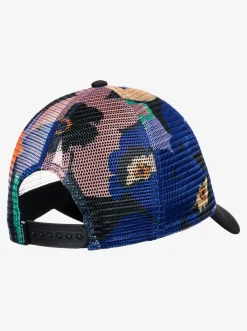 Roxy Hoeden & Petten*Donut Spain - Trucker Cap Voor Dames Anthracite Flower Jammin