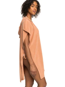 Roxy Jurken*Drinking Papaya - Bedekkende Poncho Voor Dames Cork