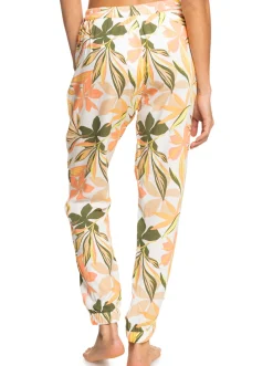 Roxy Badkleding*Easy Peasy - Strandbroek Voor Dames Bright White Subtly Salty Mult