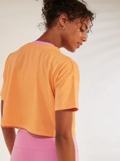 Roxy T-Shirts & Tops*Essential - Sport T-Shirt Voor Dames Mock Orange