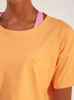 Roxy T-Shirts & Tops*Essential - Sport T-Shirt Voor Dames Mock Orange