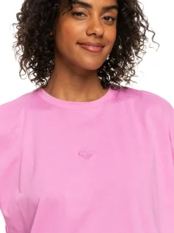 Roxy T-Shirts & Tops*Essential Energy - Sport T-Shirt Voor Dames Cyclamen
