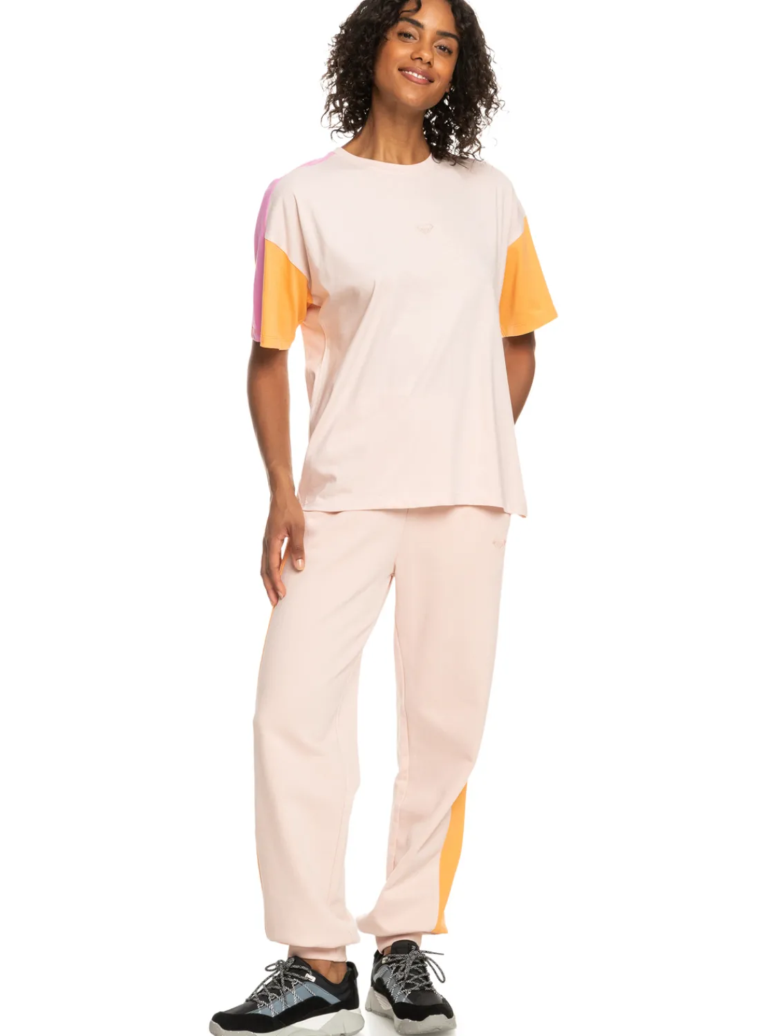 Roxy T-Shirts & Tops*Essential Energy - Sport T-Shirt Voor Dames Peach Whip