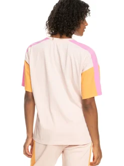 Roxy T-Shirts & Tops*Essential Energy - Sport T-Shirt Voor Dames Peach Whip