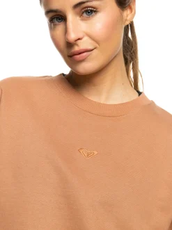 Roxy Sweatshirts & Hoodies*Essential Energy - Sweater Voor Dames Mocha Mousse