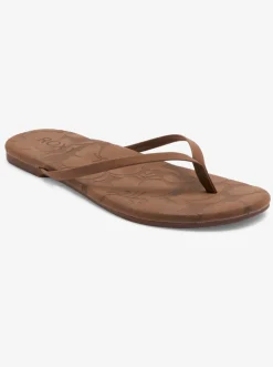 Roxy Sandalen*Gabbie - Teenslippers Voor Dames Chocolate