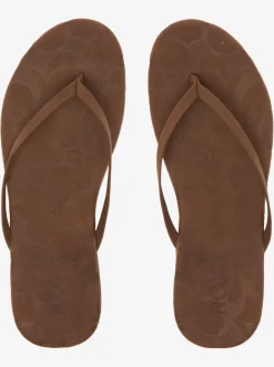 Roxy Sandalen*Gabbie - Teenslippers Voor Dames Chocolate