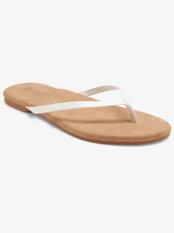 Roxy Sandalen*Gabbie - Teenslippers Voor Dames White