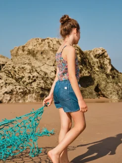Roxy Rokken & Shorts*Genial Moment - Strandshort Voor Meisjes 4-16 Medium Blue