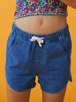 Roxy Rokken & Shorts*Genial Moment - Strandshort Voor Meisjes 4-16 Medium Blue