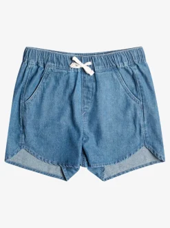 Roxy Rokken & Shorts*Genial Moment - Strandshort Voor Meisjes 4-16 Medium Blue