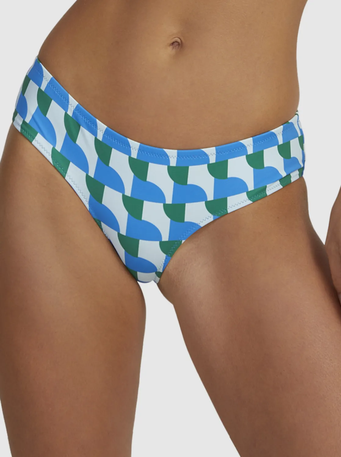 Roxy Bikini Bottoms*Geo Vibe - Hipster Bikinibroekje Voor Dames Geo Vibe Almost Blue