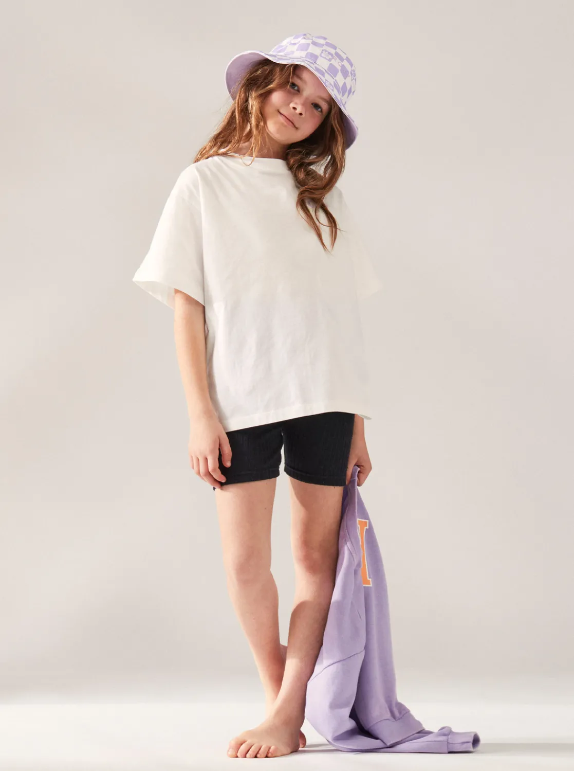 Roxy T-Shirts & Blouses*Gone To California - Oversized T-Shirt Voor Meisjes 10-16 Snow White