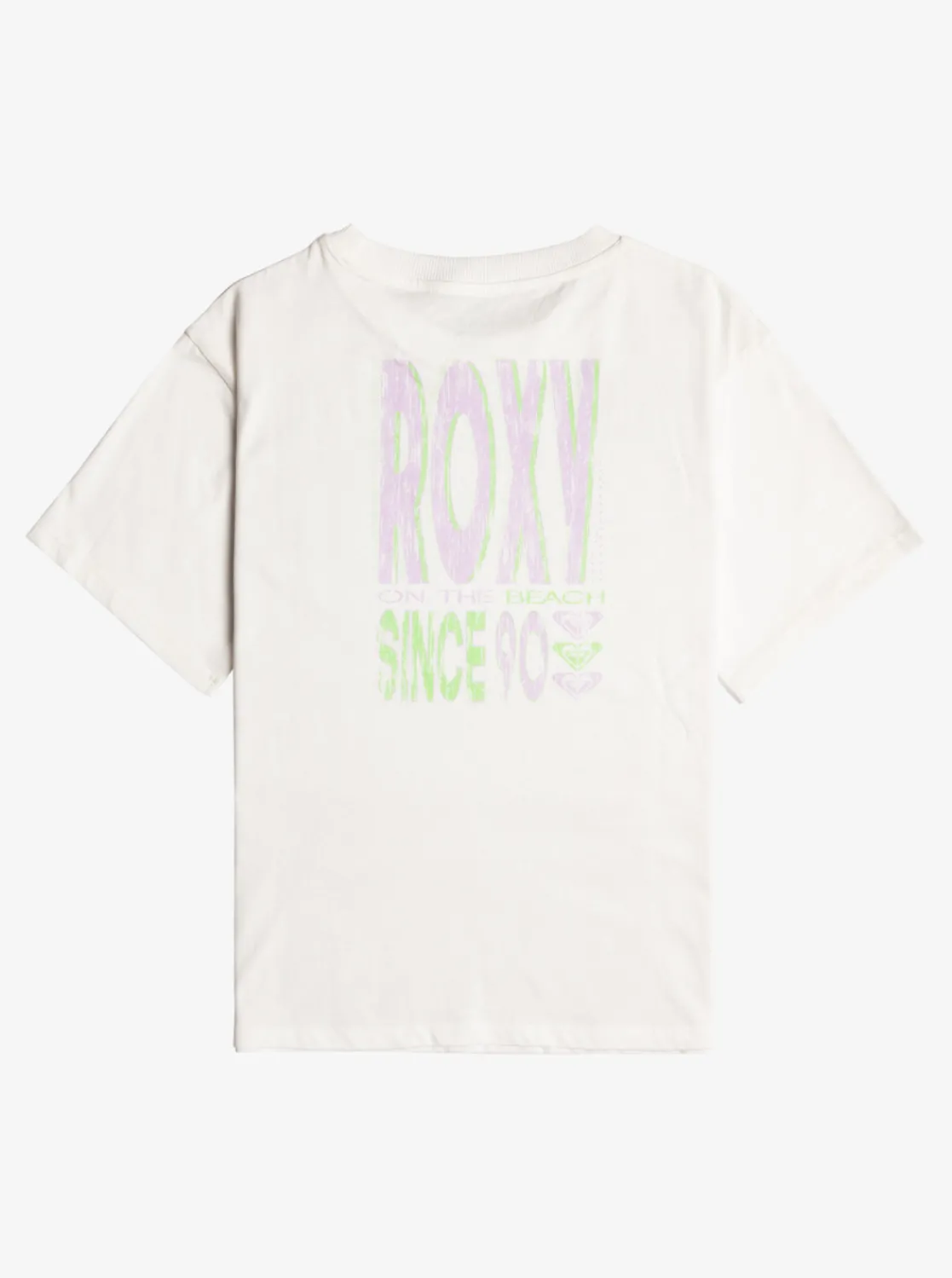 Roxy T-Shirts & Blouses*Gone To California - Oversized T-Shirt Voor Meisjes 10-16 Snow White