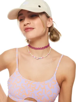 Roxy Bikini Tops*Hawaiian Heat - Bralette Bikinitop Voor Dames Mock Orange Hawaiianheat