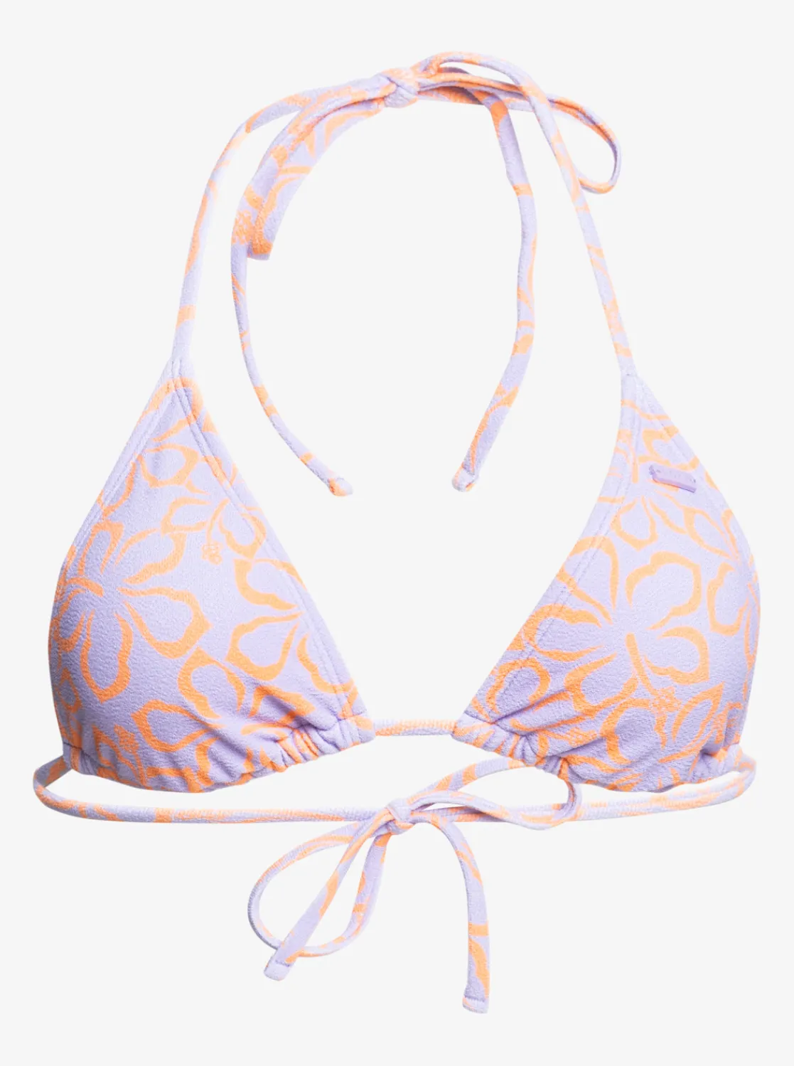 Roxy Bikini Tops*Hawaiian Heat - Langere Triangel-Bikinitop Voor Dames Mock Orange Hawaiianheat
