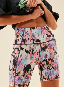 Roxy Shorts*Heart Into It - Technische Short Voor Dames Anthracite Tenderness