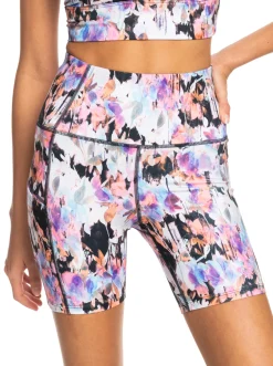 Roxy Shorts*Heart Into It - Technische Short Voor Dames Anthracite Tenderness