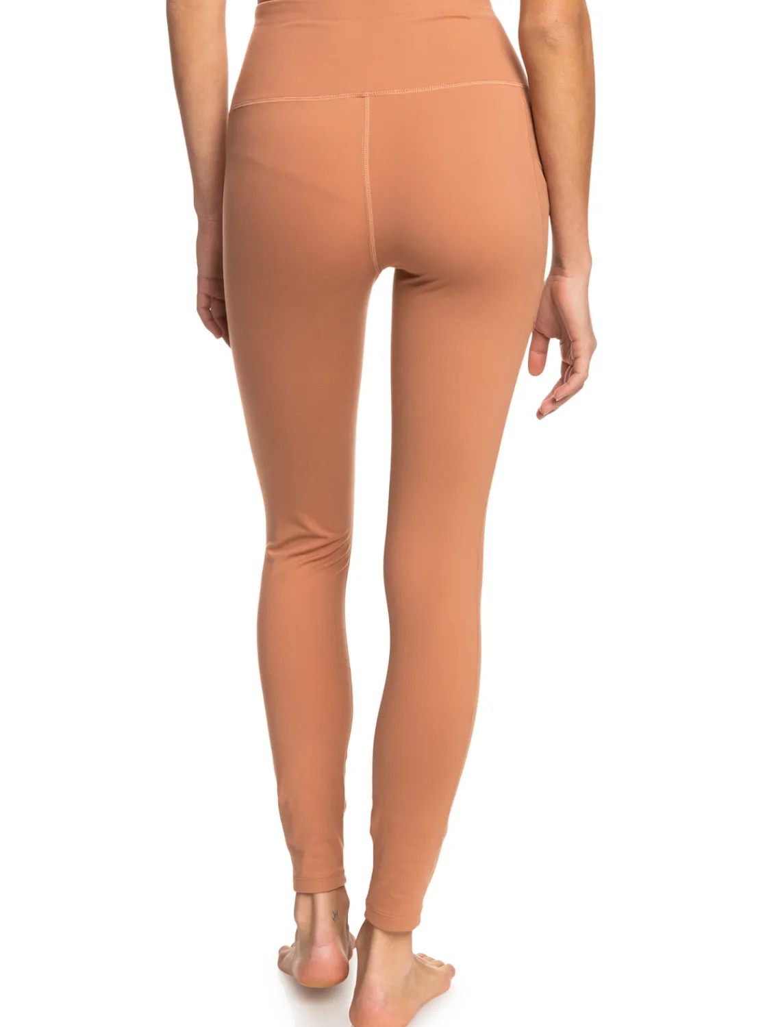 Roxy Broeken & Jeans*Heart Into It - Technische Legging Voor Dames Mocha Mousse