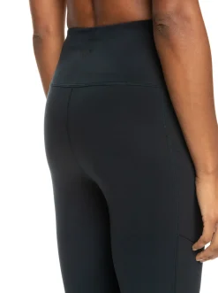 Roxy Broeken & Jeans*Heart Into It Ankle - Technische Legging Voor Dames Anthracite