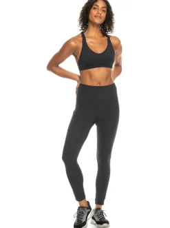 Roxy Broeken & Jeans*Heart Into It Ankle - Technische Legging Voor Dames Anthracite