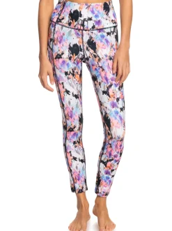 Roxy Broeken & Jeans*Heart Into It Ankle Pt - Technische Legging Voor Dames Anthracite Tenderness