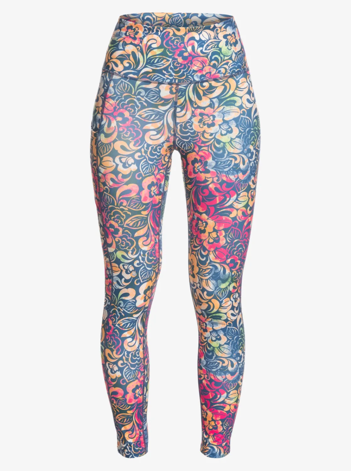 Roxy Broeken & Jeans*Heart Into It Ankle Pt - Technische Legging Voor Dames Anthracite Tenderness