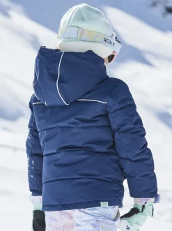 Roxy Snowboard Meisjes*Heidi 2022 - Geisoleerd Snowjack Voor Meisjes 2-7 Medieval Blue