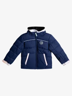 Roxy Snowboard Meisjes*Heidi 2022 - Geisoleerd Snowjack Voor Meisjes 2-7 Medieval Blue