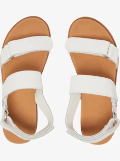 Roxy Sandalen*Himari - Leren Sandalen Voor Dames White