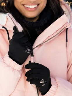 Roxy Handschoenen*Hydrosmart 2022 - Snowboard/Ski Handschoenvoering Voor Dames True Black