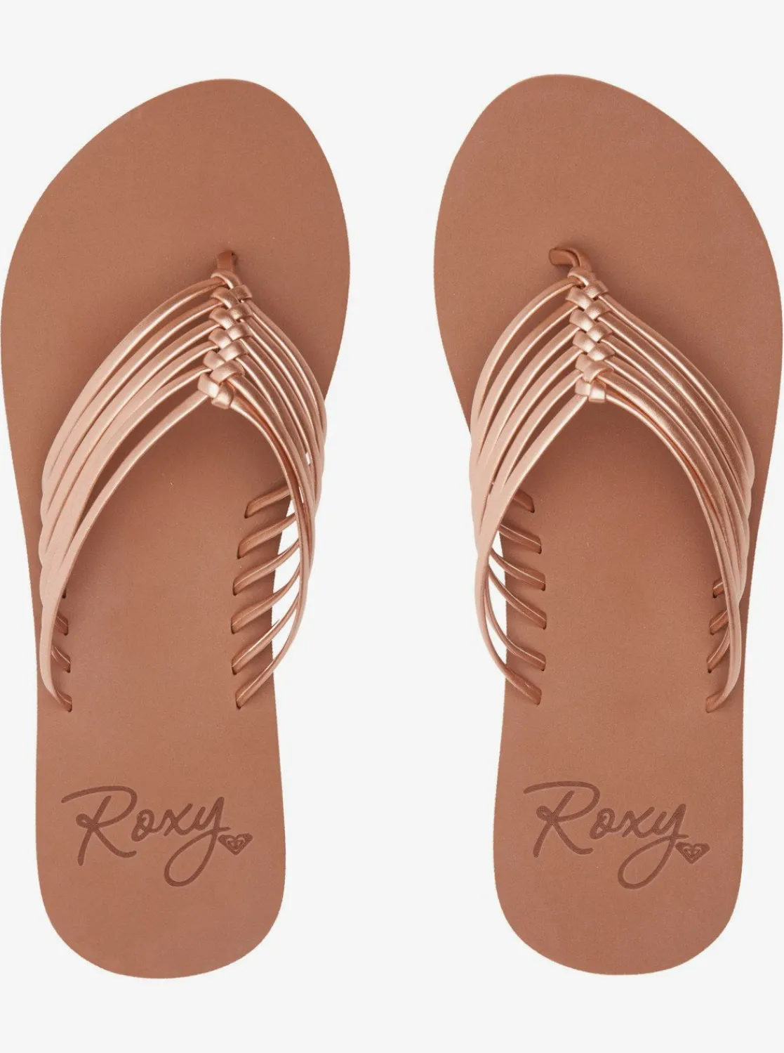 Roxy Slippers*Jasmine - Sandalen Voor Dames Rose Gold