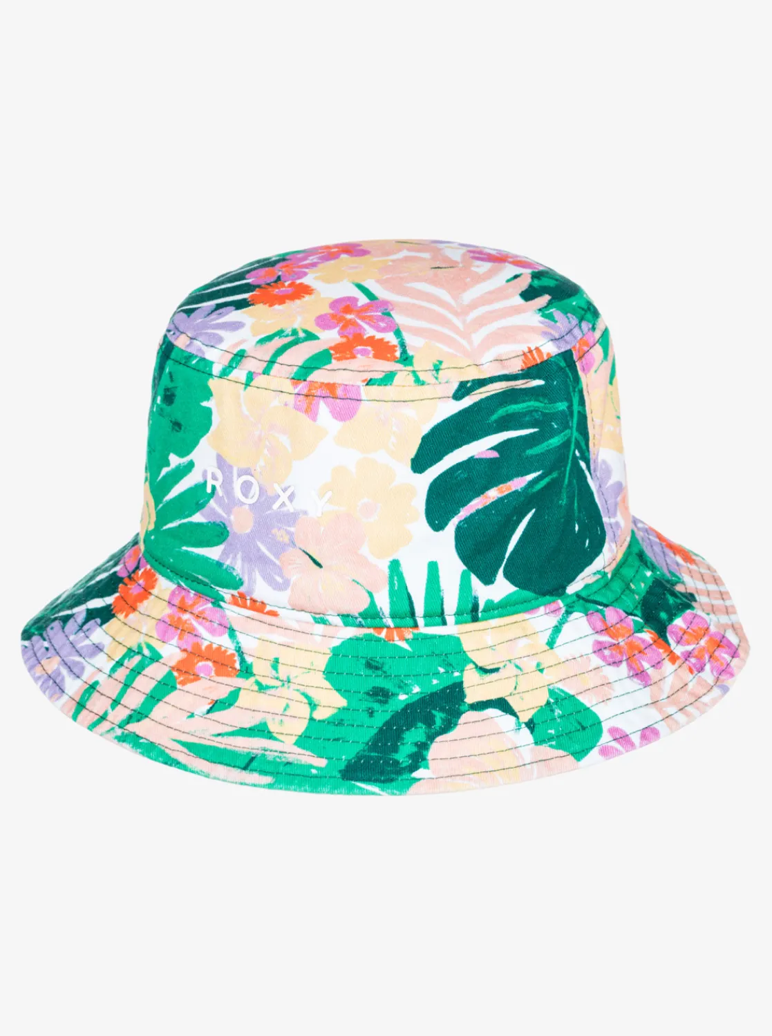 Roxy Accessoires*Jasmine Paradise - Bucket Hoed Voor Meisjes Mint Tropical Trails