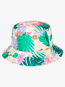 Roxy Accessoires*Jasmine Paradise - Bucket Hoed Voor Meisjes Mint Tropical Trails