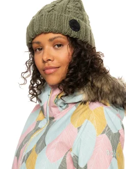 Roxy Snow-Jassen*Jet Ski 2022 - Geisoleerd Snowjack Voor Dames Deep Lichen Green La Palmeraie