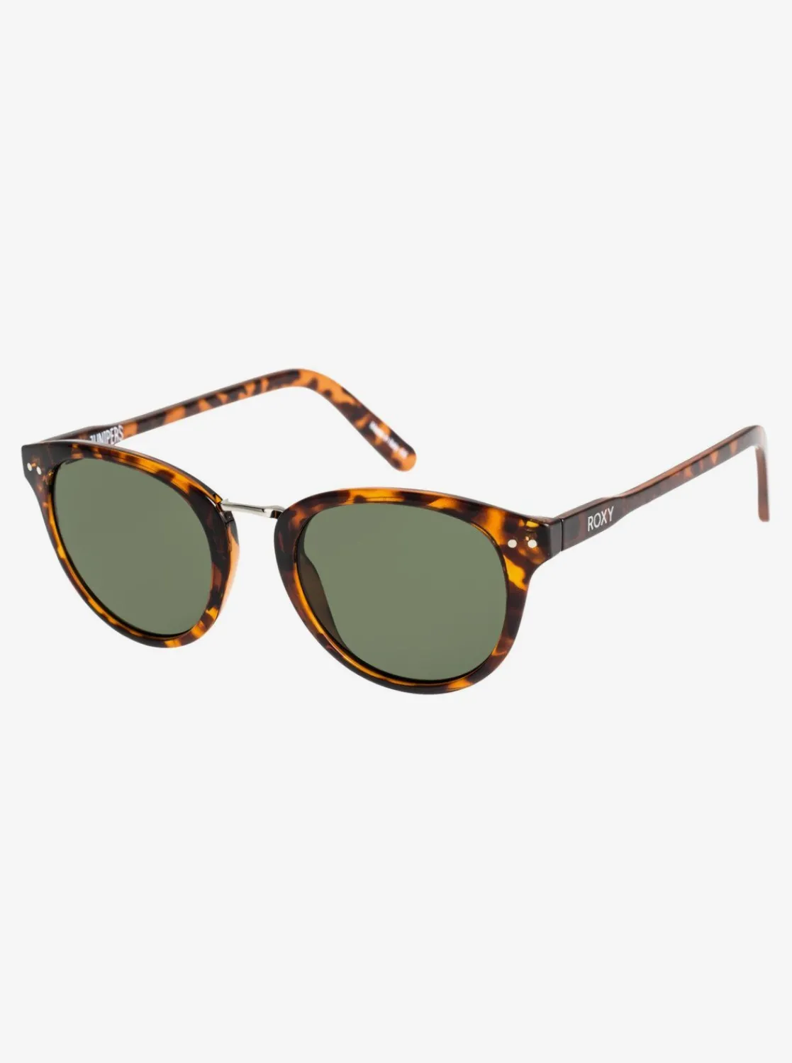 Roxy Zonnebrillen*Junipers - Zonnebril Voor Dames Shiny Tortoise Brown / Green