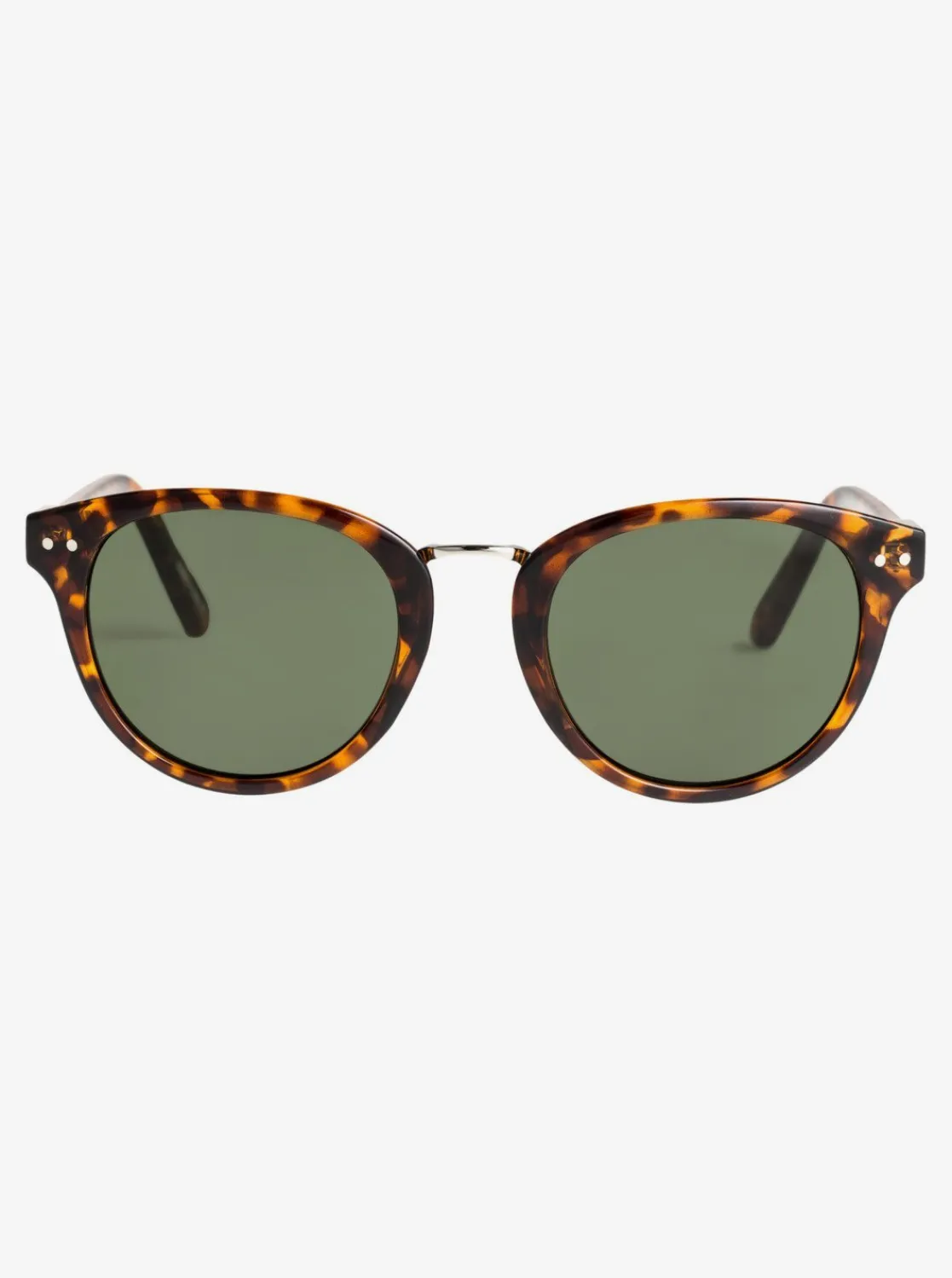 Roxy Zonnebrillen*Junipers - Zonnebril Voor Dames Shiny Tortoise Brown / Green