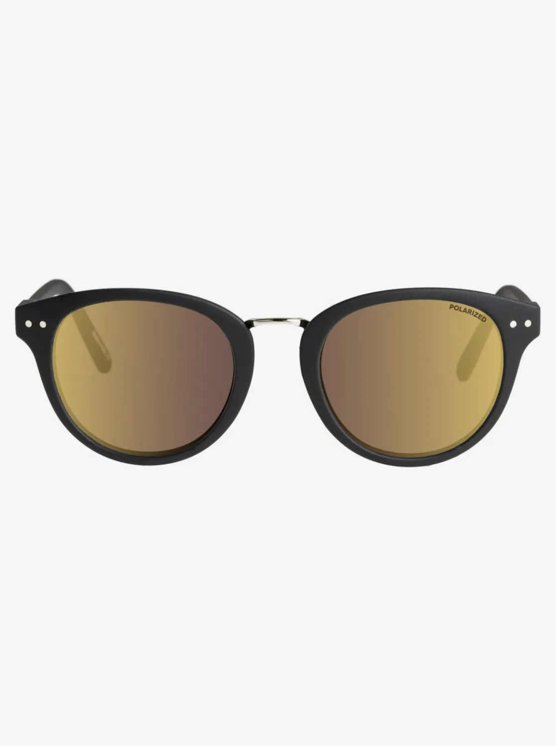 Roxy Zonnebrillen*Junipers Polarized - Zonnebril Voor Dames Shiny Black Gold/Flash Plrzd