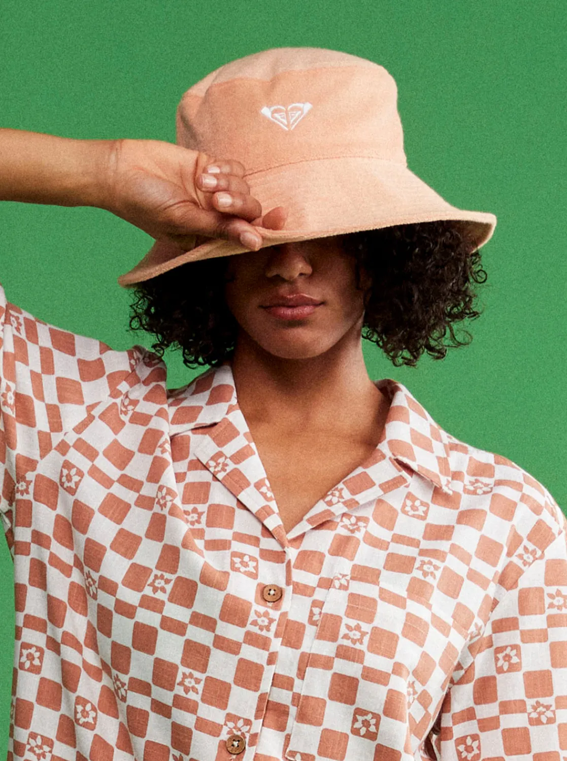 Roxy Hoeden & Petten*Kiwi Colada - Bucket Hoed Voor Dames Papaya Punch