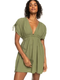 Roxy Badkleding*Local Friends - Mini-Jurk Voor Dames Loden Green