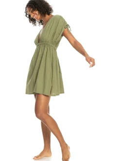 Roxy Badkleding*Local Friends - Mini-Jurk Voor Dames Loden Green