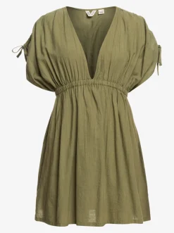 Roxy Badkleding*Local Friends - Mini-Jurk Voor Dames Loden Green