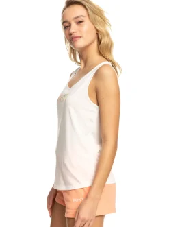 Roxy T-Shirts & Tops*Losing My Mind - Vest Top Voor Dames Snow White