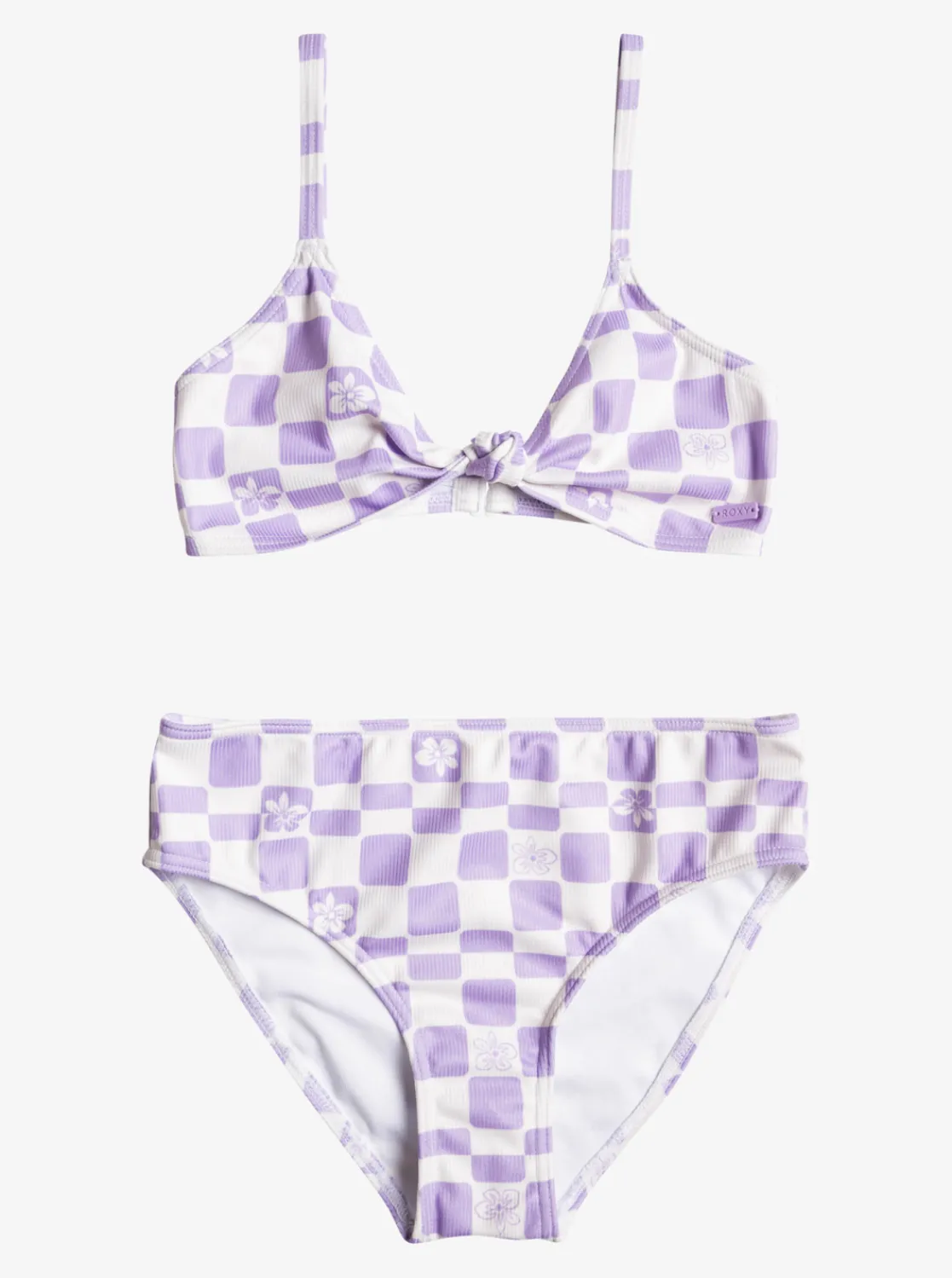 Roxy Swim*Magical Waves - Bralette Bikiniset Voor Meisjes 7-16 Purple Rose Flower Box