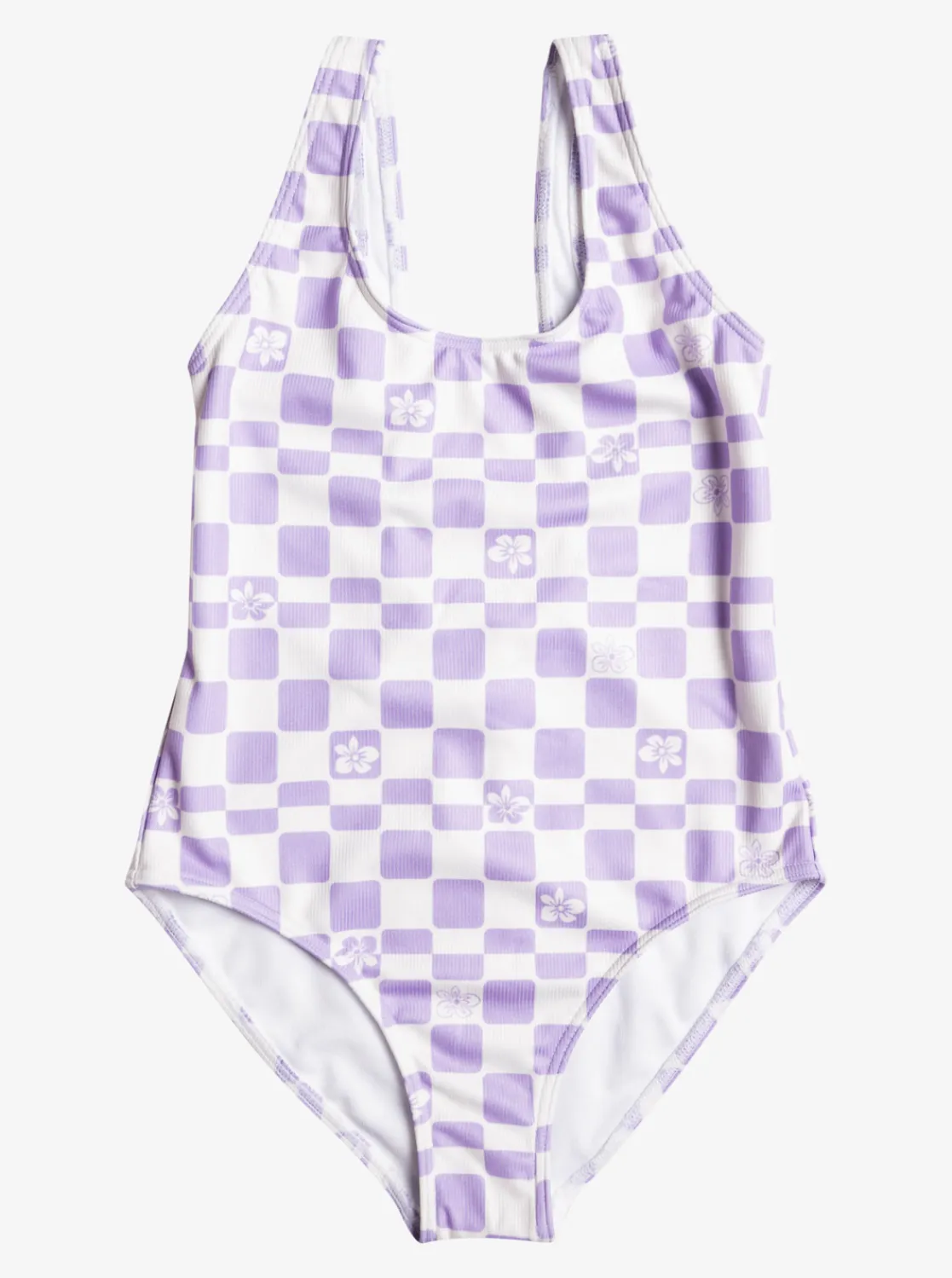 Roxy Swim*Magical Waves - Eendelig Badpak Voor Meisjes 7-16 Purple Rose Flower Box