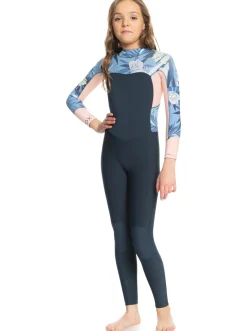 Roxy Surf*4/3Mm Swell Series - Wetsuit Met Een Achterrits Voor Meisjes Allure Rg Fasso S