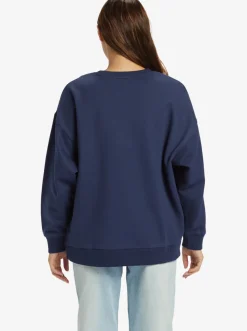 Roxy Sweatshirts & Hoodies*Morning Hike - Sweater Voor Dames Mood Indigo