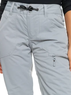 Roxy Snow-Broeken*Nadia 2022 - Geisoleerde Snowbroek Voor Dames Heather Grey