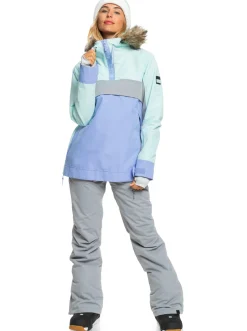 Roxy Snow-Broeken*Nadia 2022 - Geisoleerde Snowbroek Voor Dames Heather Grey