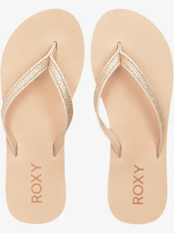 Roxy Slippers*Napili - Sandalen Voor Dames Tan 1